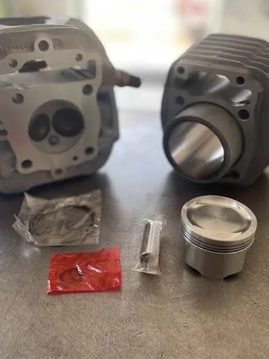 Cabeçote, cilindro e kit pistão