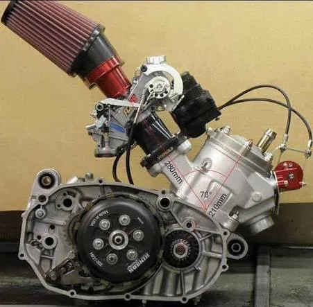 Motor montado